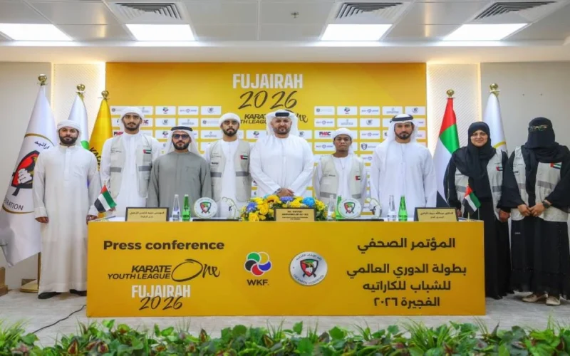 تأكيد الأرقام القياسية في دورة الكاراتيه العالمية 2026 بالفجيرة